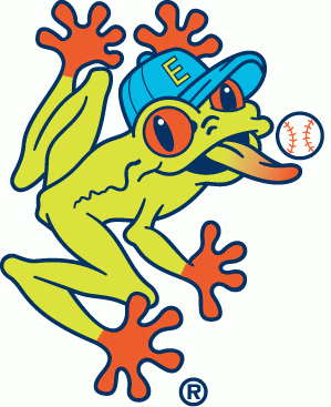 Everett AquaSox 1997-2009 Cap Logo vinyl decal